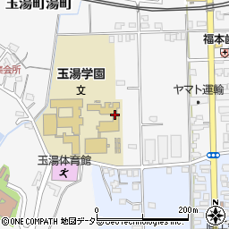 松江市立義務教育学校玉湯学園（玉湯まがたま学園）周辺の地図