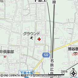 岐阜県可児市下恵土1046周辺の地図