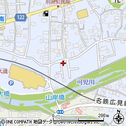 岐阜県可児市中恵土2112周辺の地図