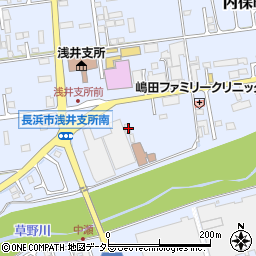 滋賀県長浜市内保町752周辺の地図