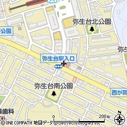 横浜ラーメン弐七家 弥生台店周辺の地図