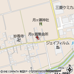滋賀県長浜市月ヶ瀬町181周辺の地図