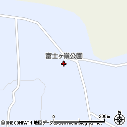 富士ヶ嶺公園周辺の地図