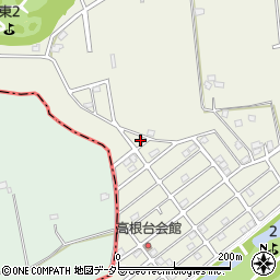 千葉県市原市中高根1351周辺の地図