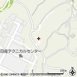 神奈川県厚木市岡津古久周辺の地図