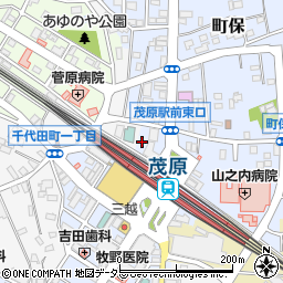 ベリテ茂原店周辺の地図