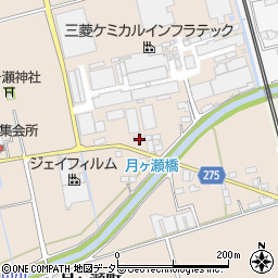滋賀県長浜市月ヶ瀬町131周辺の地図