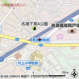 神奈川県横浜市戸塚区川上町476周辺の地図