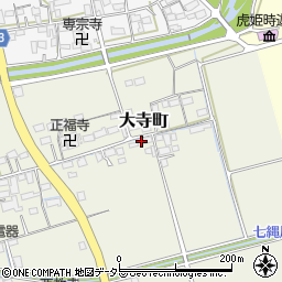 滋賀県長浜市大寺町745周辺の地図