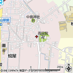 鳥取県米子市蚊屋125周辺の地図