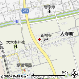 滋賀県長浜市大寺町888周辺の地図