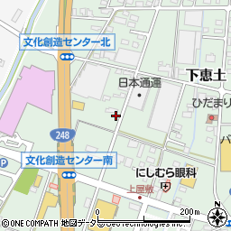 岐阜県可児市下恵土4072周辺の地図