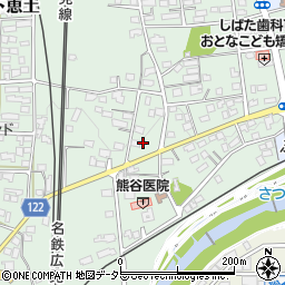 岐阜県可児市下恵土176周辺の地図