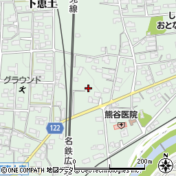 岐阜県可児市下恵土327周辺の地図