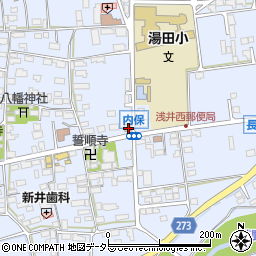 滋賀県長浜市内保町1144周辺の地図
