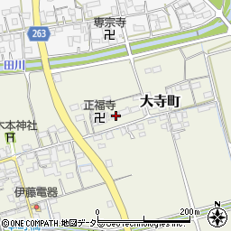 滋賀県長浜市大寺町870周辺の地図
