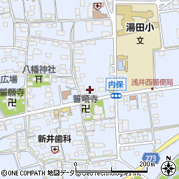 滋賀県長浜市内保町1140周辺の地図