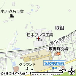 日本プレス工業周辺の地図