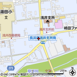 滋賀県長浜市内保町2430周辺の地図