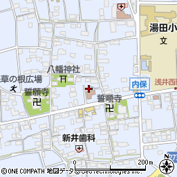 滋賀県長浜市内保町1299周辺の地図