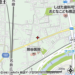 岐阜県可児市下恵土174周辺の地図