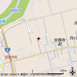 滋賀県長浜市月ヶ瀬町231周辺の地図