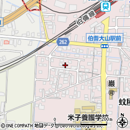 鳥取県米子市蚊屋729-2周辺の地図