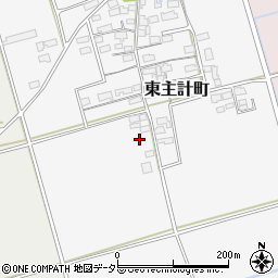 滋賀県長浜市東主計町233周辺の地図