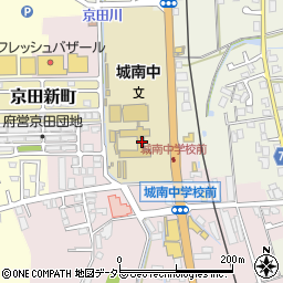 舞鶴市立城南中学校周辺の地図