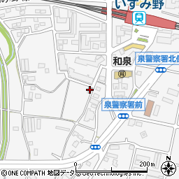 神奈川県横浜市泉区和泉町5637周辺の地図