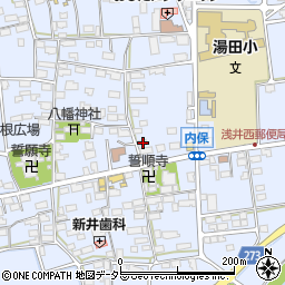 滋賀県長浜市内保町1155周辺の地図