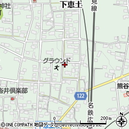 岐阜県可児市下恵土1045周辺の地図