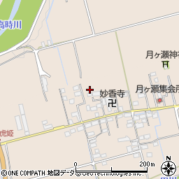 滋賀県長浜市月ヶ瀬町220周辺の地図