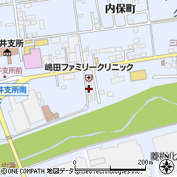 滋賀県長浜市内保町737周辺の地図