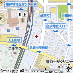 ニューシティ東戸塚南の街３号館周辺の地図