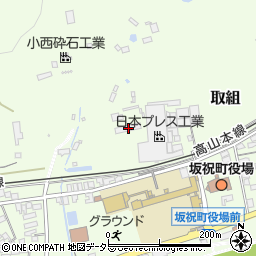 岐阜県加茂郡坂祝町取組200周辺の地図