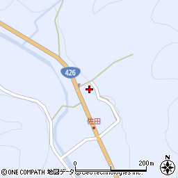 兵庫県豊岡市但東町佐田731周辺の地図