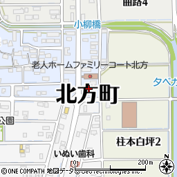 ケアプランセンター　寺田グループホームファミリーケア北方周辺の地図