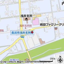 滋賀県長浜市内保町757周辺の地図