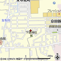 京都府舞鶴市女布27周辺の地図