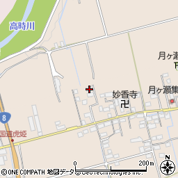 滋賀県長浜市月ヶ瀬町221周辺の地図