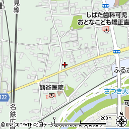 岐阜県可児市下恵土122周辺の地図