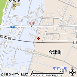 島根県安来市今津町491周辺の地図
