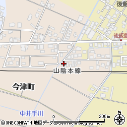 島根県安来市今津町461-7周辺の地図