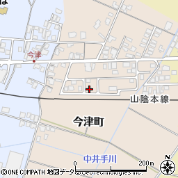 島根県安来市今津町836周辺の地図