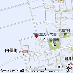 滋賀県長浜市内保町1869周辺の地図