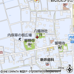 滋賀県長浜市内保町1267周辺の地図