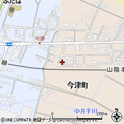 島根県安来市今津町853周辺の地図