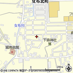 京都府舞鶴市女布798周辺の地図