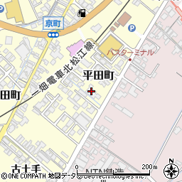 島根県出雲市平田町2055-1周辺の地図